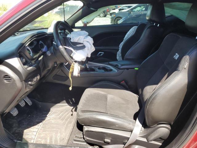 2C3CDZFJ9MH635715 - 2021 DODGE CHALLENGER R/T SCAT PACK BURGUNDY photo 7