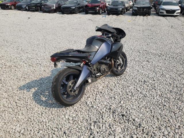 4MZHL04D183B00611 - 2008 BUELL 1125 R BLUE photo 4