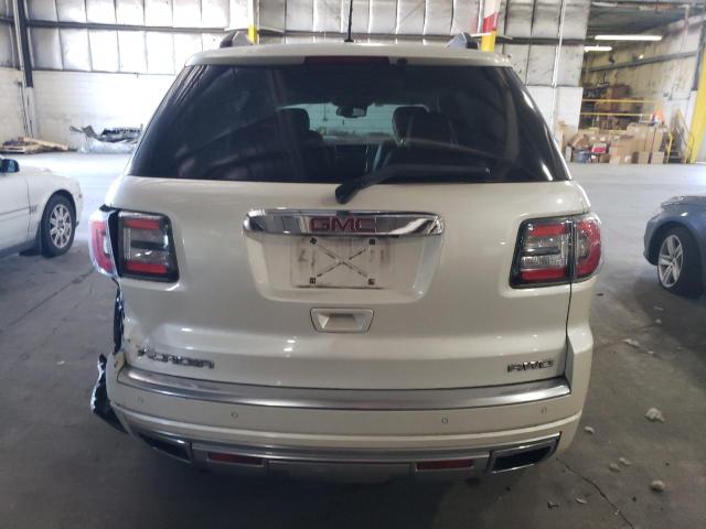 1GKKVTKD5FJ149507 - 2015 GMC ACADIA DENALI WHITE photo 6