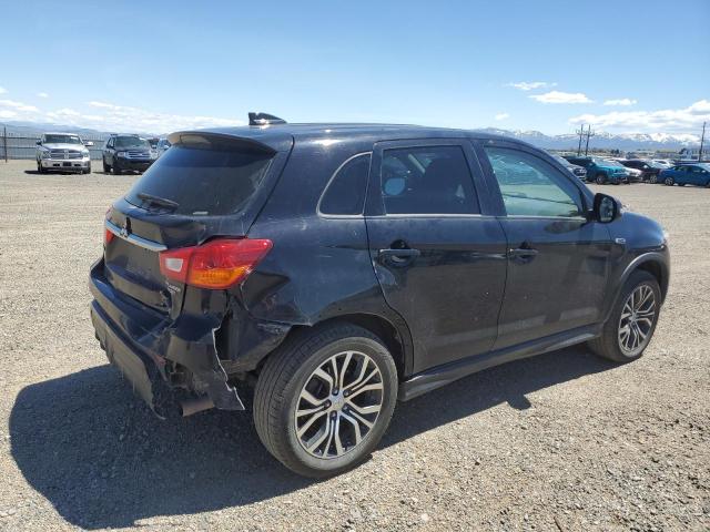 JA4AR3AU1KU007011 - 2019 MITSUBISHI OUTLANDER ES შავი ფოტო 3