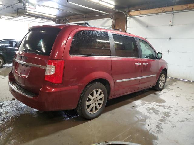 2A4RR8DG0BR616710 - 2011 CHRYSLER TOWN & COU TOURING L RED photo 3