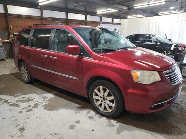 2A4RR8DG0BR616710 - 2011 CHRYSLER TOWN & COU TOURING L RED photo 4