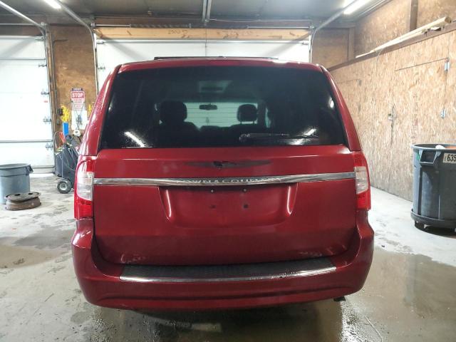2A4RR8DG0BR616710 - 2011 CHRYSLER TOWN & COU TOURING L RED photo 6