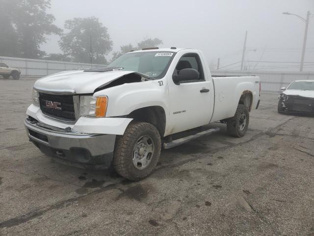 1GT02ZCG0DZ189483 - 2013 GMC SIERRA K2500 HEAVY DUTY WHITE photo 1