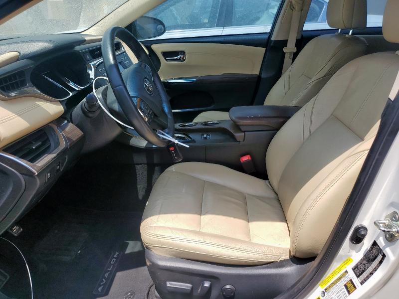 4T1BK1EBXEU122752 - 2014 TOYOTA AVALON BASE WHITE photo 7