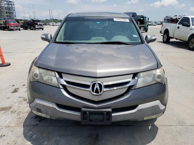 2HNYD28689H504097 - 2009 ACURA MDX TECHNOLOGY GRAY photo 5