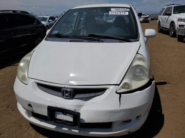 JHMGD386X7S030083 - 2007 HONDA FIT S 白色 照片 5