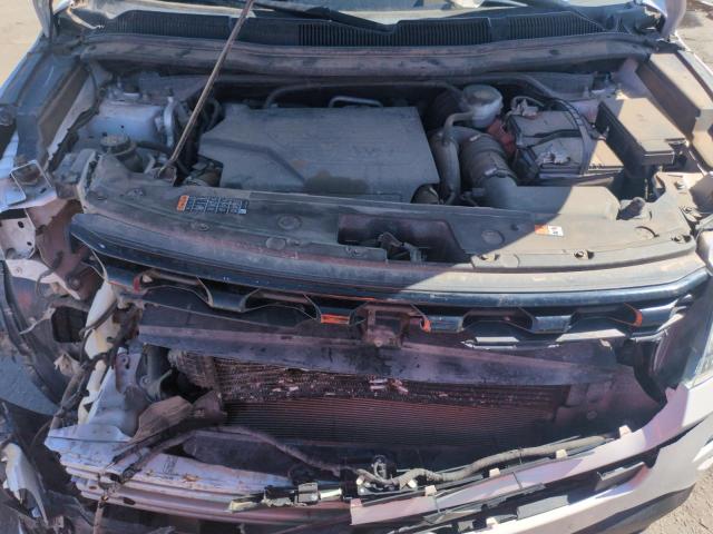 1FM5K8GTXHGC76764 - 2017 FORD EXPLORER SPORT WHITE photo 12