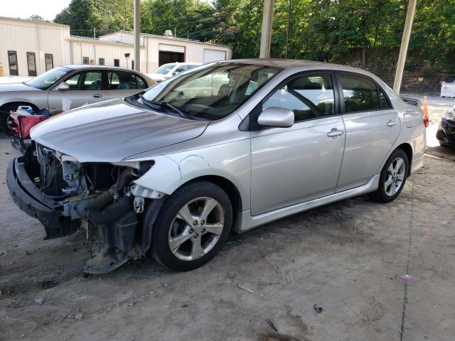 2T1BU4EE9BC658062 - 2011 TOYOTA COROLLA BASE SILVER photo 1