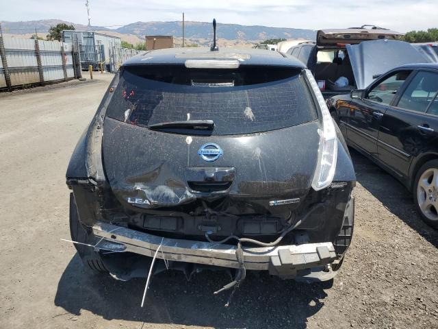 1N4AZ0CP1DC406494 - 2013 NISSAN LEAF S BLACK photo 6