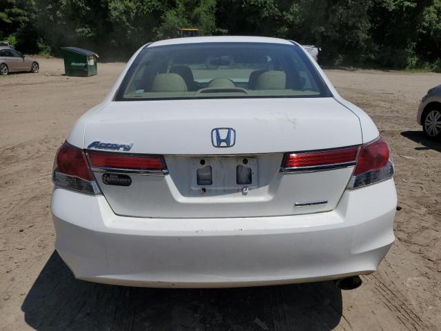 1HGCP2F60CA179785 - 2012 HONDA ACCORD SE WHITE photo 6