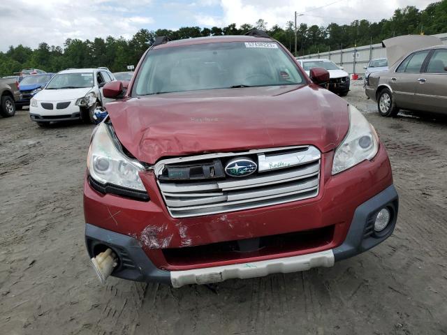 4S4BRCKC8D3243093 - 2013 SUBARU OUTBACK 2.5I LIMITED RED photo 5