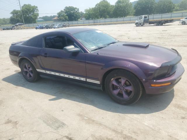 1ZVFT80N375246675 - 2007 FORD MUSTANG PURPLE photo 4