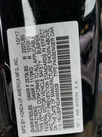 19UUB3F62JA005528 - 2018 ACURA TLX TECH+A BLACK photo 13