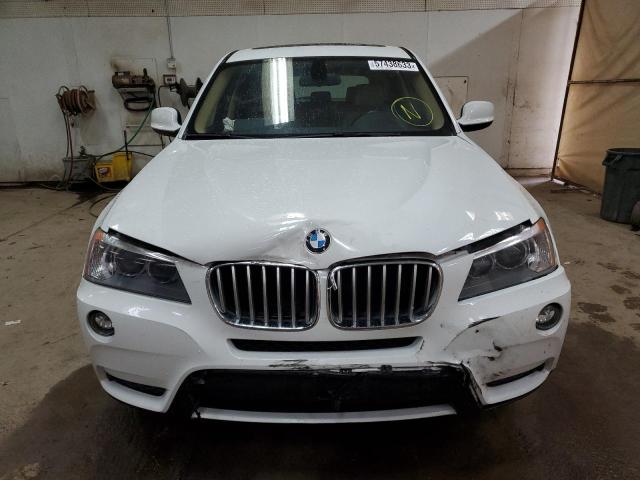 5UXWX5C57CL724487 - 2012 BMW X3 XDRIVE28I WHITE photo 5