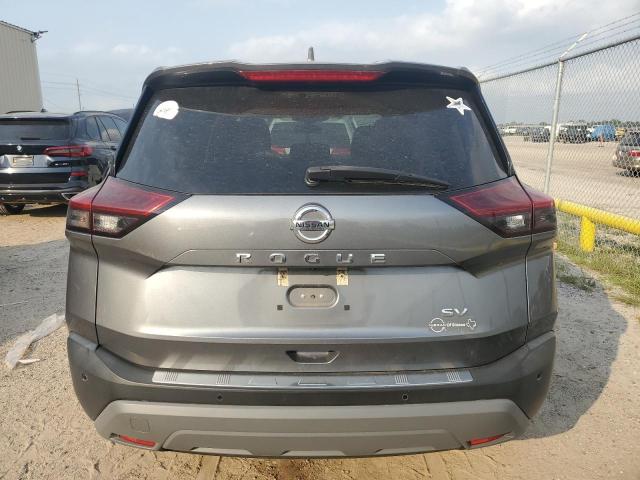 5N1AT3BA4MC683940 - 2021 NISSAN ROGUE SV GRAY photo 6