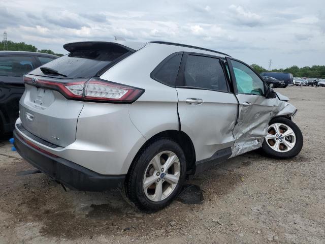 2FMPK4G90HBB15112 - 2017 FORD EDGE SE SILVER photo 3