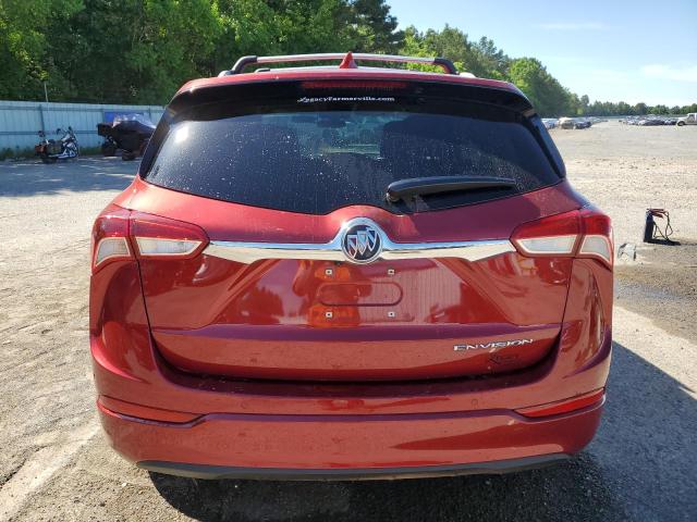 LRBFXCSA5LD017398 - 2020 BUICK ENVISION ESSENCE Қызыл фото 6