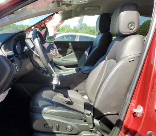 LRBFXCSA5LD017398 - 2020 BUICK ENVISION ESSENCE Қызыл фото 7