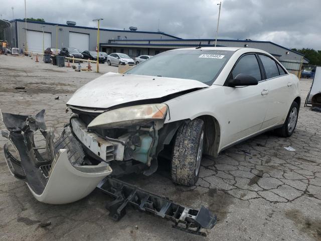 1G2ZF57B584155016 - 2008 PONTIAC G6 VALUE LEADER WHITE photo 1