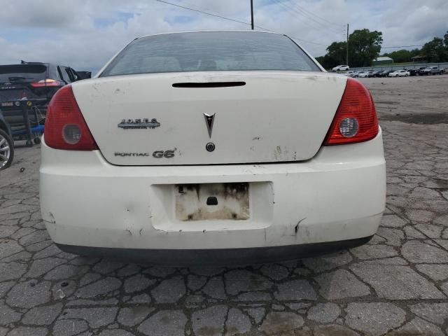 1G2ZF57B584155016 - 2008 PONTIAC G6 VALUE LEADER WHITE photo 6