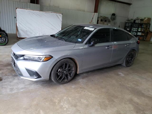 19XFL2H80NE010372 - 2022 HONDA CIVIC SPORT ვერცხლისფერი ფოტო 1