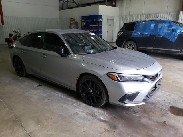 19XFL2H80NE010372 - 2022 HONDA CIVIC SPORT ვერცხლისფერი ფოტო 4