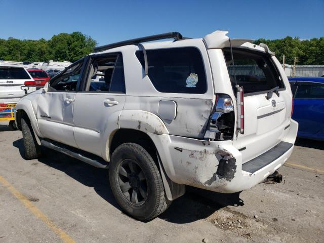 JTEBU14R58K031381 - 2008 TOYOTA 4RUNNER SR5 WHITE photo 2