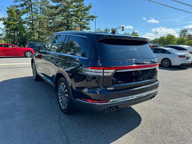 5LM5J6XC2NGL14357 - 2022 LINCOLN AVIATOR BLACK photo 3