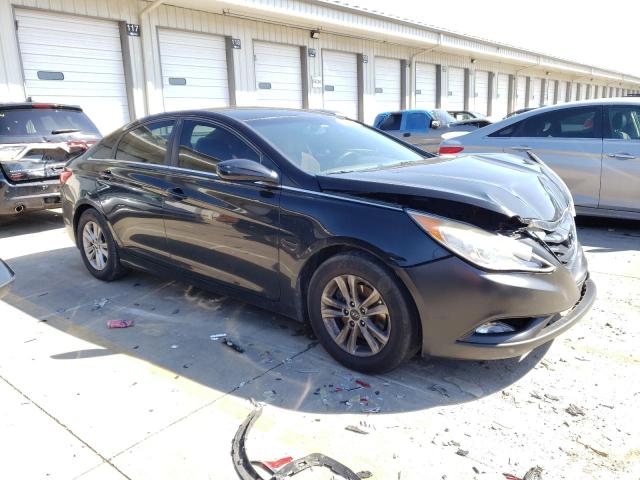 5NPEB4AC5DH780649 - 2013 HYUNDAI SONATA GLS BLACK photo 4