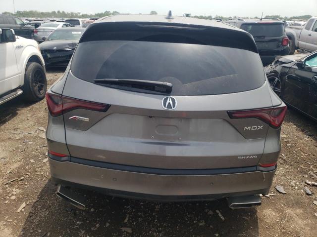 5J8YE1H00PL001948 - 2023 ACURA MDX A-SPEC GRAY photo 6