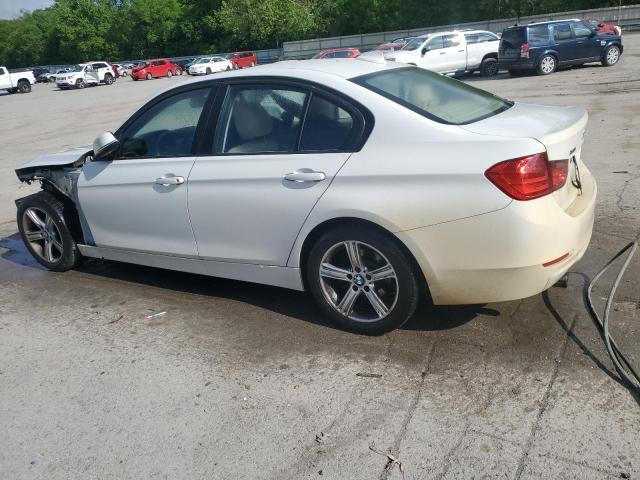 WBA3C3C57DF980971 - 2013 BMW 320 I XDRIVE WHITE photo 2