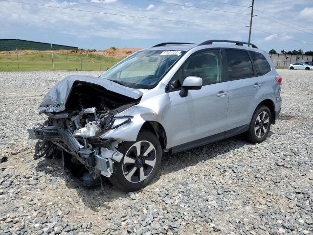 JF2SJAGC5JH493707 - 2018 SUBARU FORESTER 2.5I PREMIUM SILVER photo 1