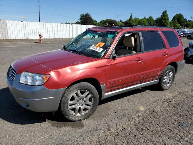 JF1SG67617H747237 - 2007 SUBARU FORESTER 2.5X LL BEAN RED photo 1