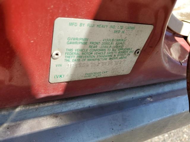 JF1SG67617H747237 - 2007 SUBARU FORESTER 2.5X LL BEAN RED photo 12