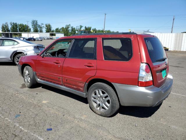 JF1SG67617H747237 - 2007 SUBARU FORESTER 2.5X LL BEAN RED photo 2