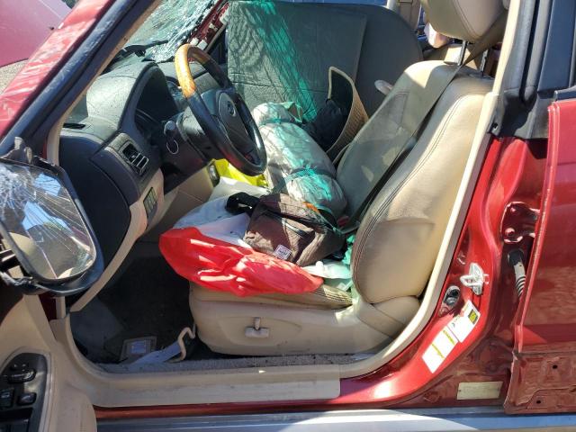 JF1SG67617H747237 - 2007 SUBARU FORESTER 2.5X LL BEAN RED photo 7