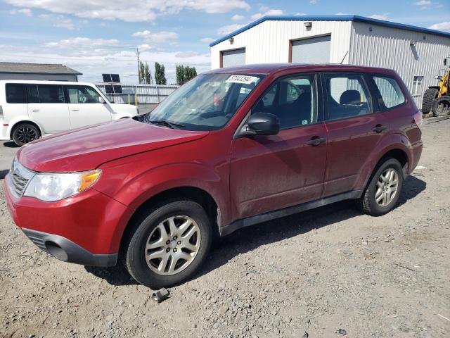 JF2SH61639H785573 - 2009 SUBARU FORESTER 2.5X RED photo 1