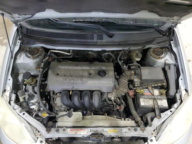 2T1KR32E75C390925 - 2005 TOYOTA COROLLA MA XR SILVER photo 11