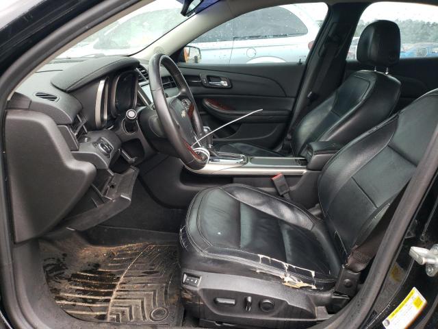 1G11J5SX2DU131477 - 2013 CHEVROLET MALIBU LTZ შავი ფოტო 7