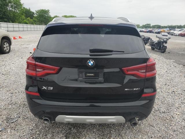 5UXTY3C01LLU69652 - 2020 BMW X3 SDRIVE30I BLACK photo 6