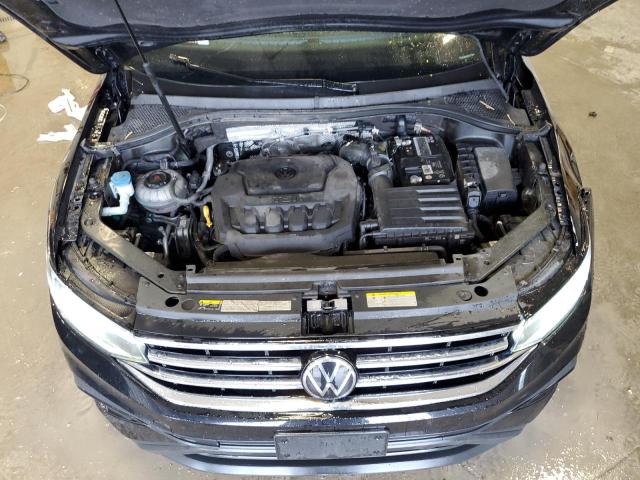 3VV2B7AX5NM111365 - 2022 VOLKSWAGEN TIGUAN SE BLACK photo 12