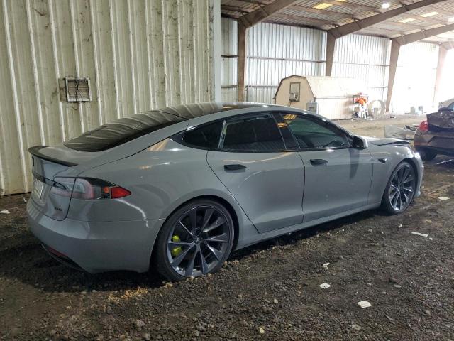 5YJSA1E25JF284752 - 2018 TESLA MODEL S GRAY photo 3