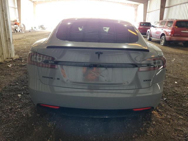 5YJSA1E25JF284752 - 2018 TESLA MODEL S ნაცრისფერი ფოტო 6