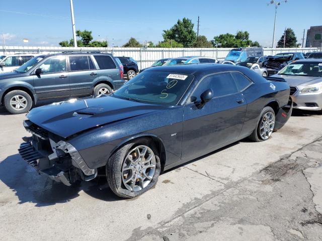 2C3CDZGG2HH641185 - 2017 DODGE CHALLENGER GT BLACK photo 1