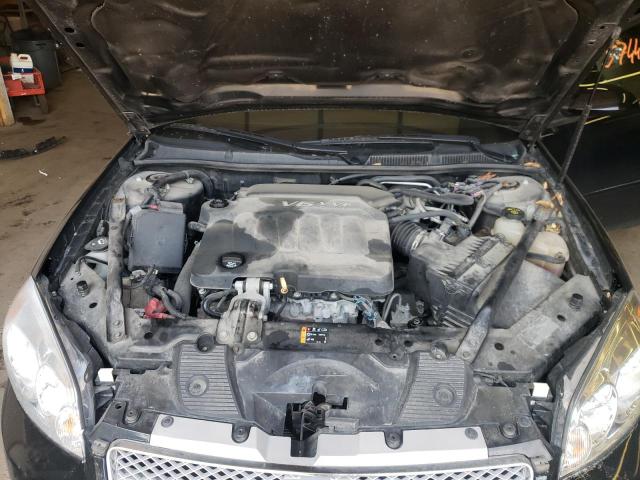 2G1WG5E35C1182656 - 2012 CHEVROLET IMPALA LT BLACK photo 11