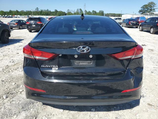 5NPD74LF6HH100185 - 2017 HYUNDAI ELANTRA SE BLACK photo 6