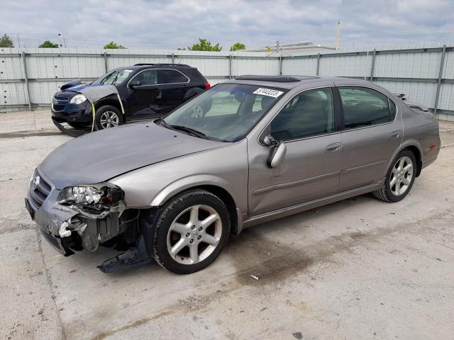 JN1DA31D02T448616 - 2002 NISSAN MAXIMA GLE SILVER photo 1