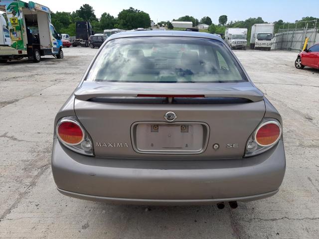 JN1DA31D02T448616 - 2002 NISSAN MAXIMA GLE SILVER photo 6