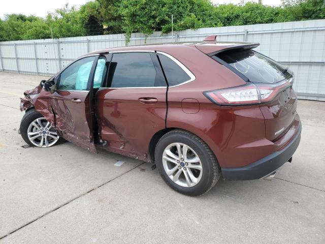 2FMPK3J89GBC41171 - 2016 FORD EDGE SEL BURGUNDY photo 2